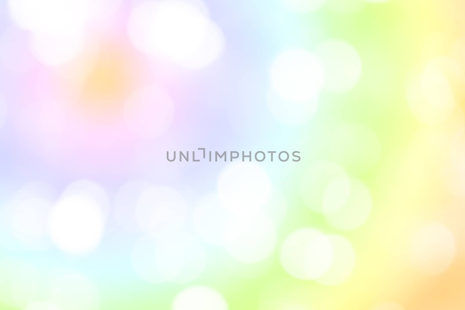 Dream rainbow color light background