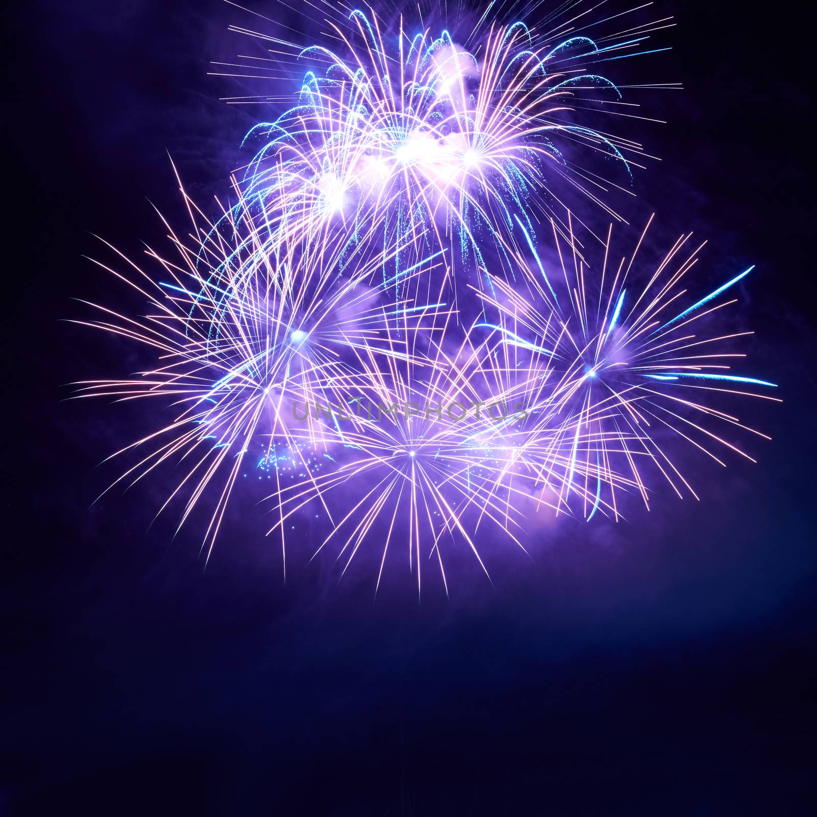 Сolorful fireworks by vapi