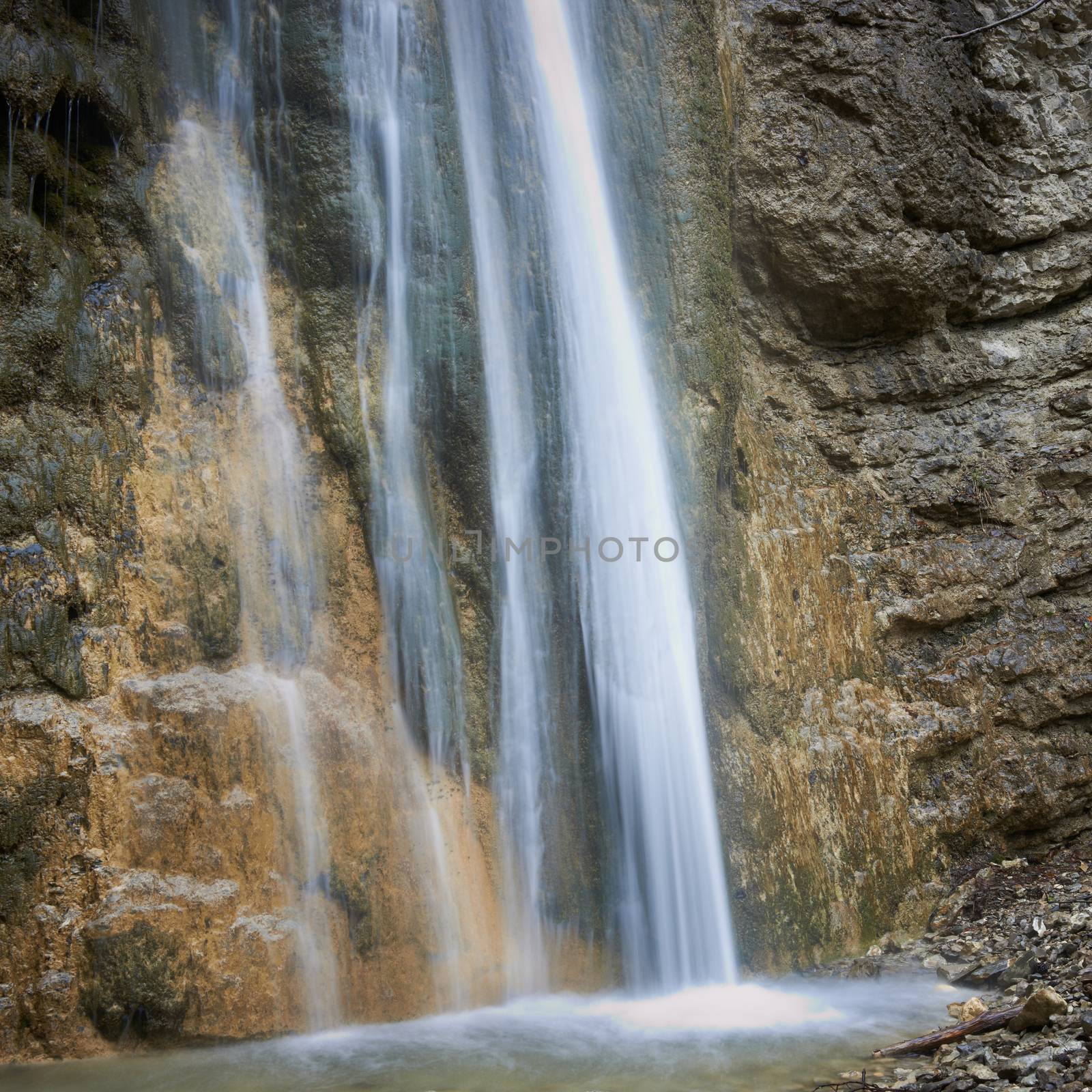 Beautiful waterfall by vapi