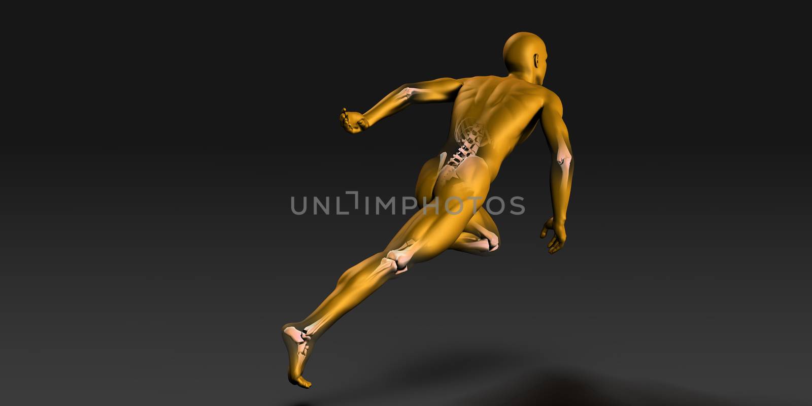 Sports Technology Abstract Concept Background as Art