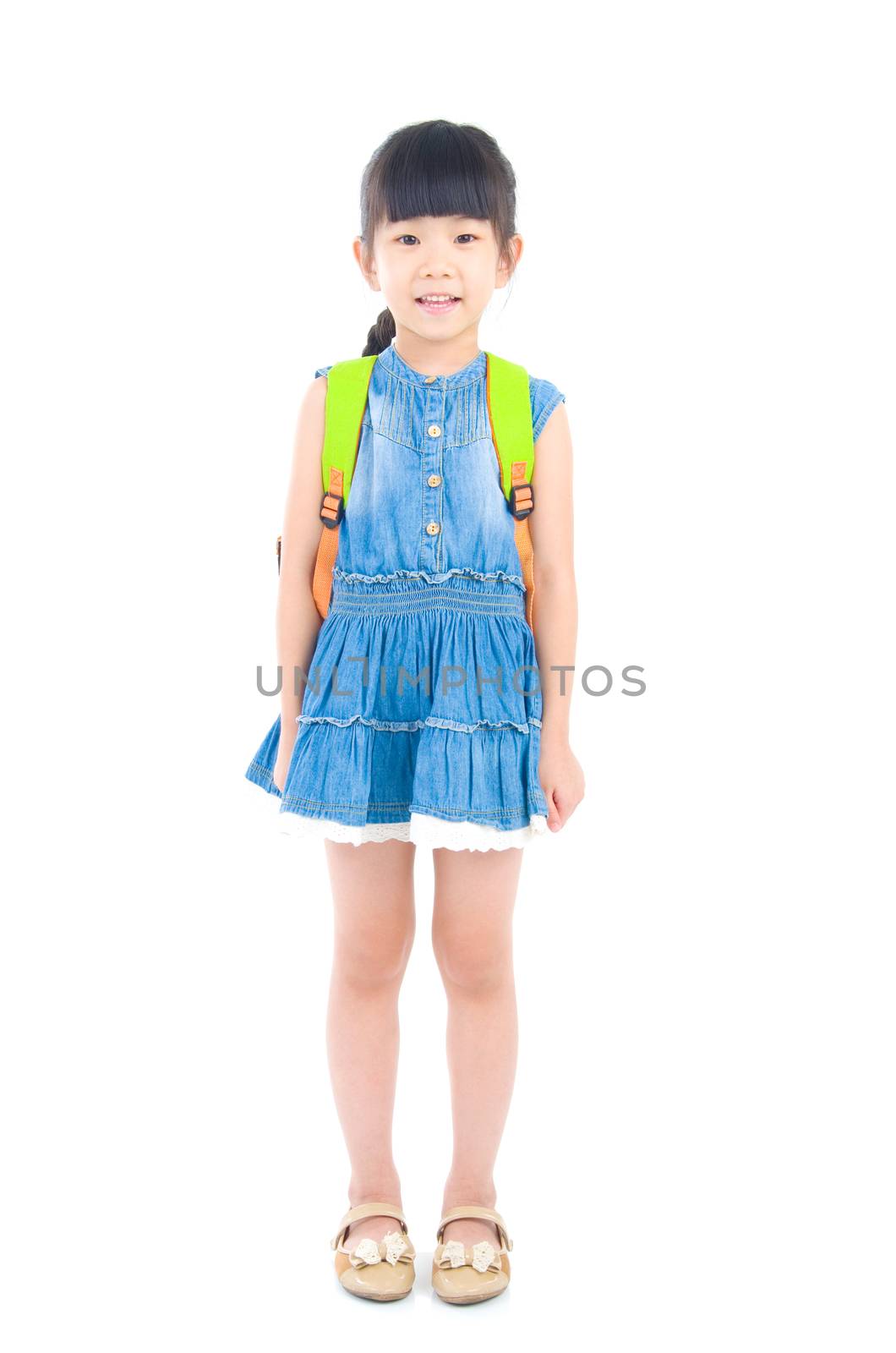 Lovely asian preschooler portrait