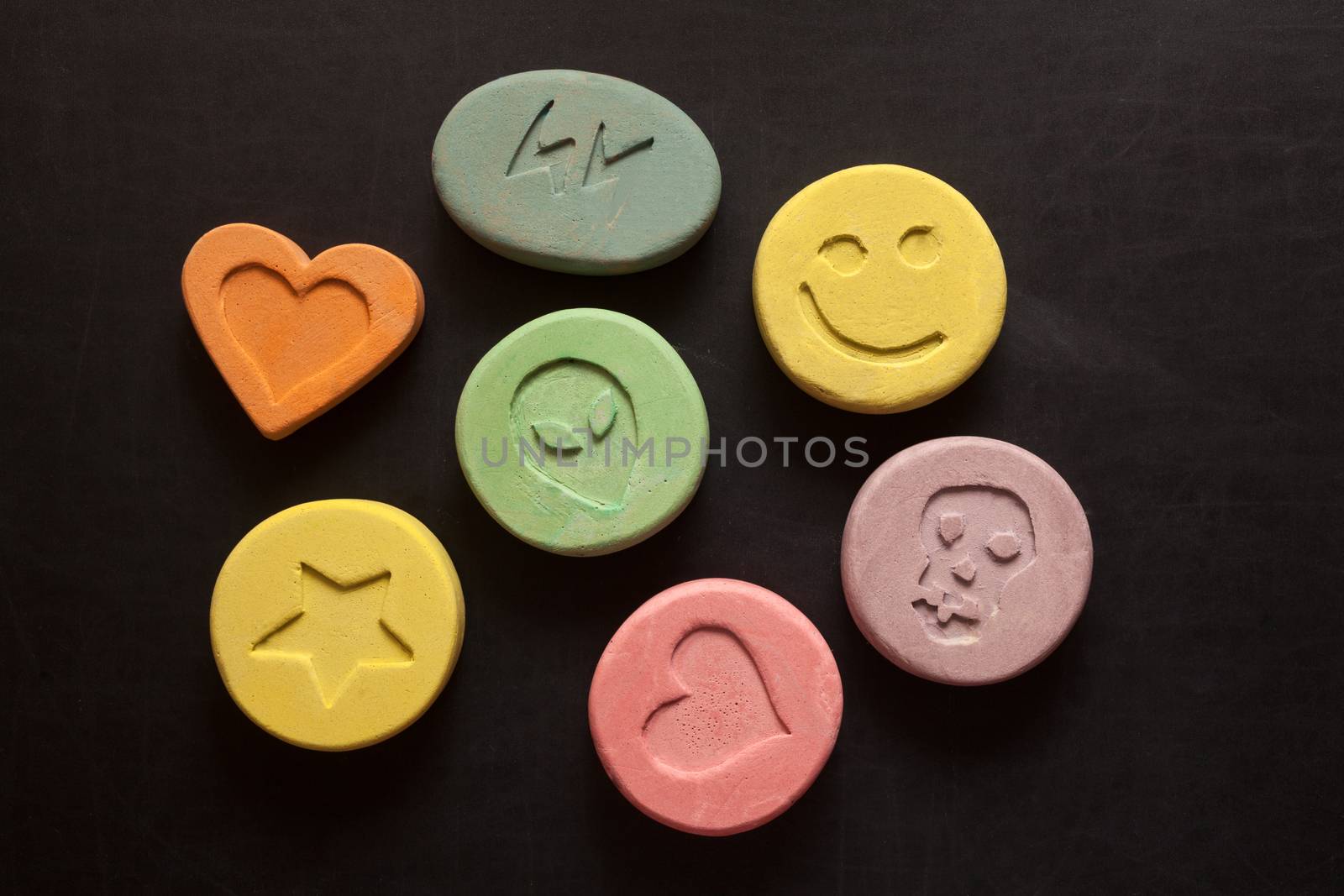Ecstasy pills by Portokalis