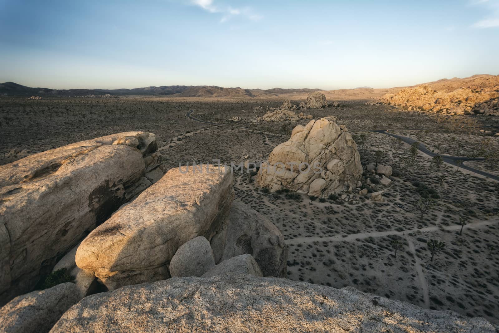 Landscape in Joshua Tree National Park, California