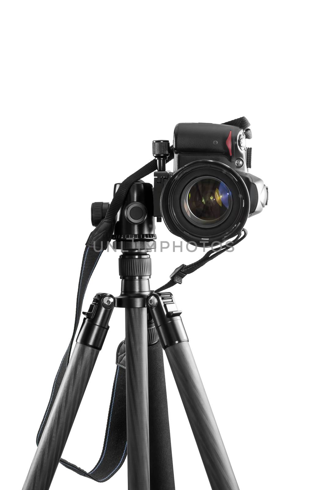 Dslr camera on a tripod by mkos83