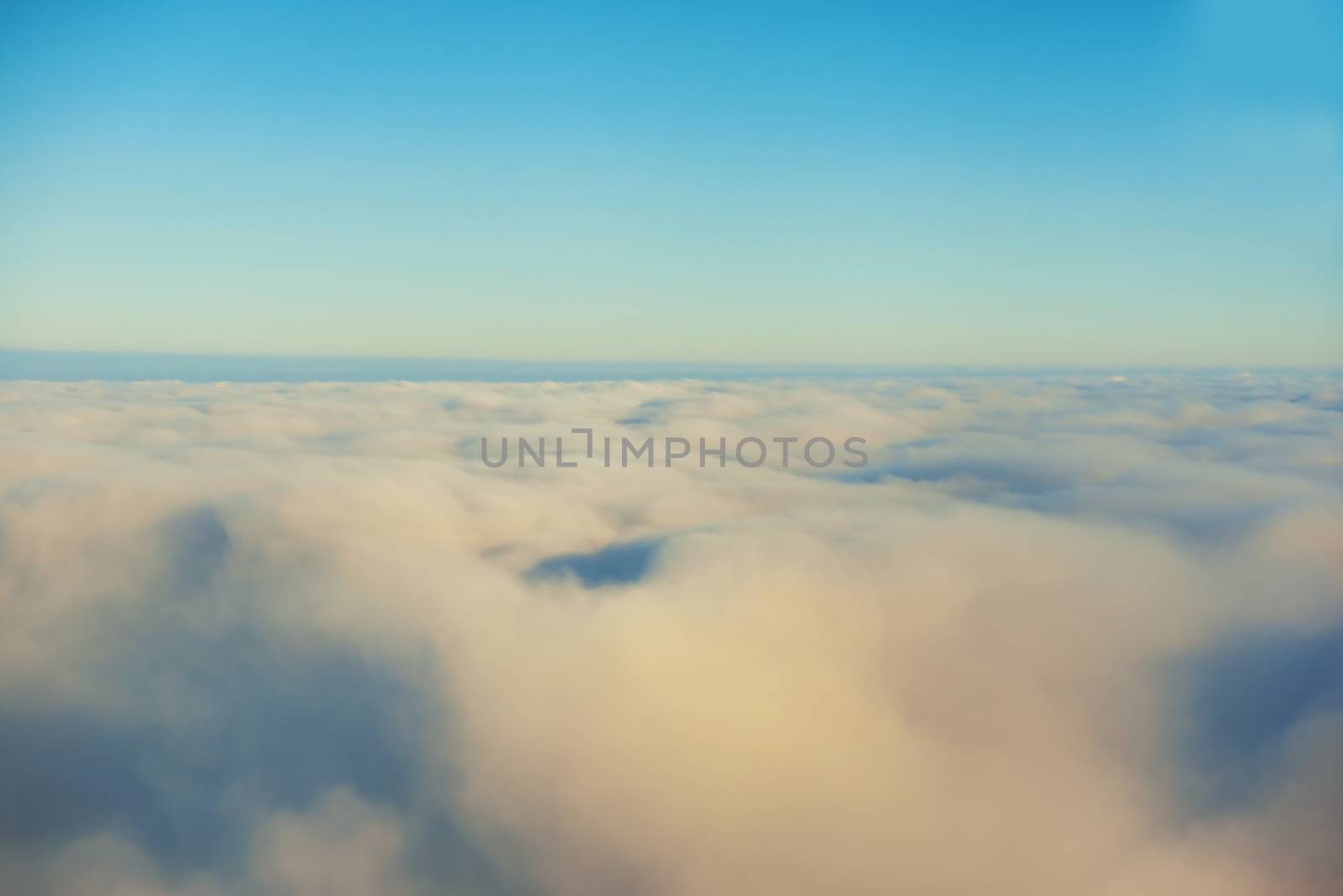 Amazing view from plane on the sky by vapi