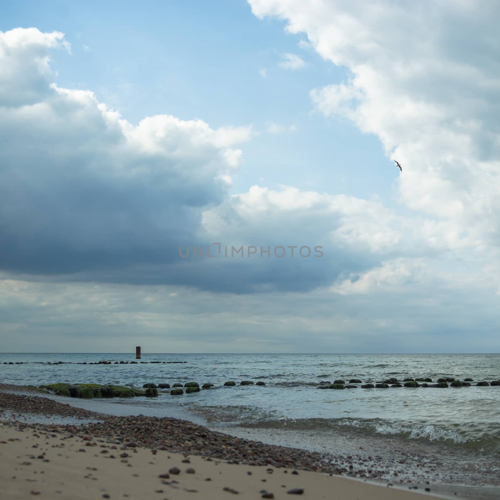 blue sky, natural clouds, nature series