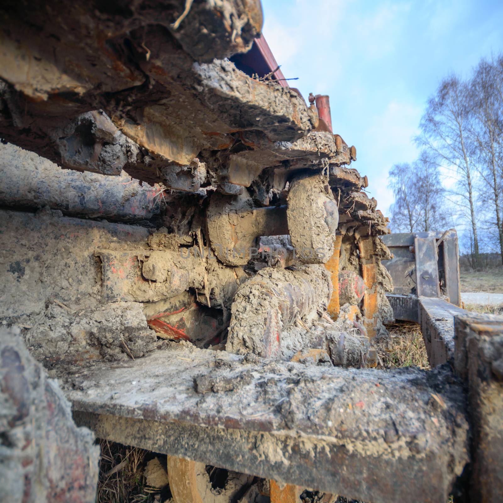 digger, old heavy duty construction equipment, industrial series