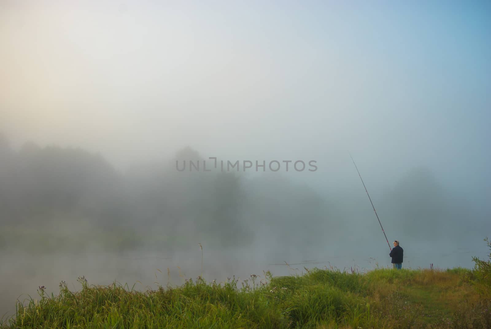 fishing, fishing in a lake, nature series