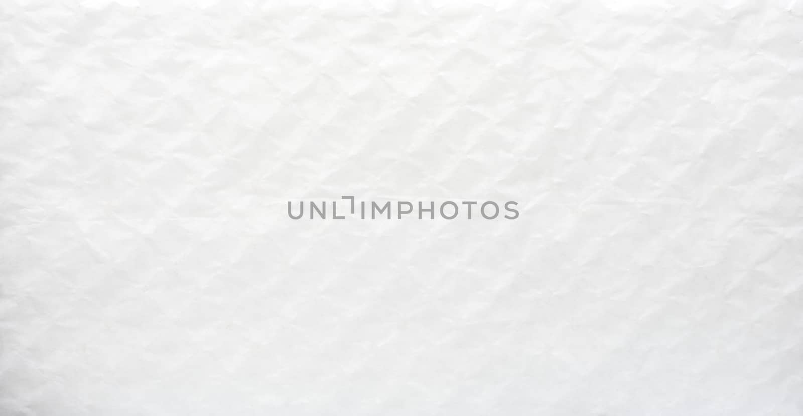 White crumpled paper for background image