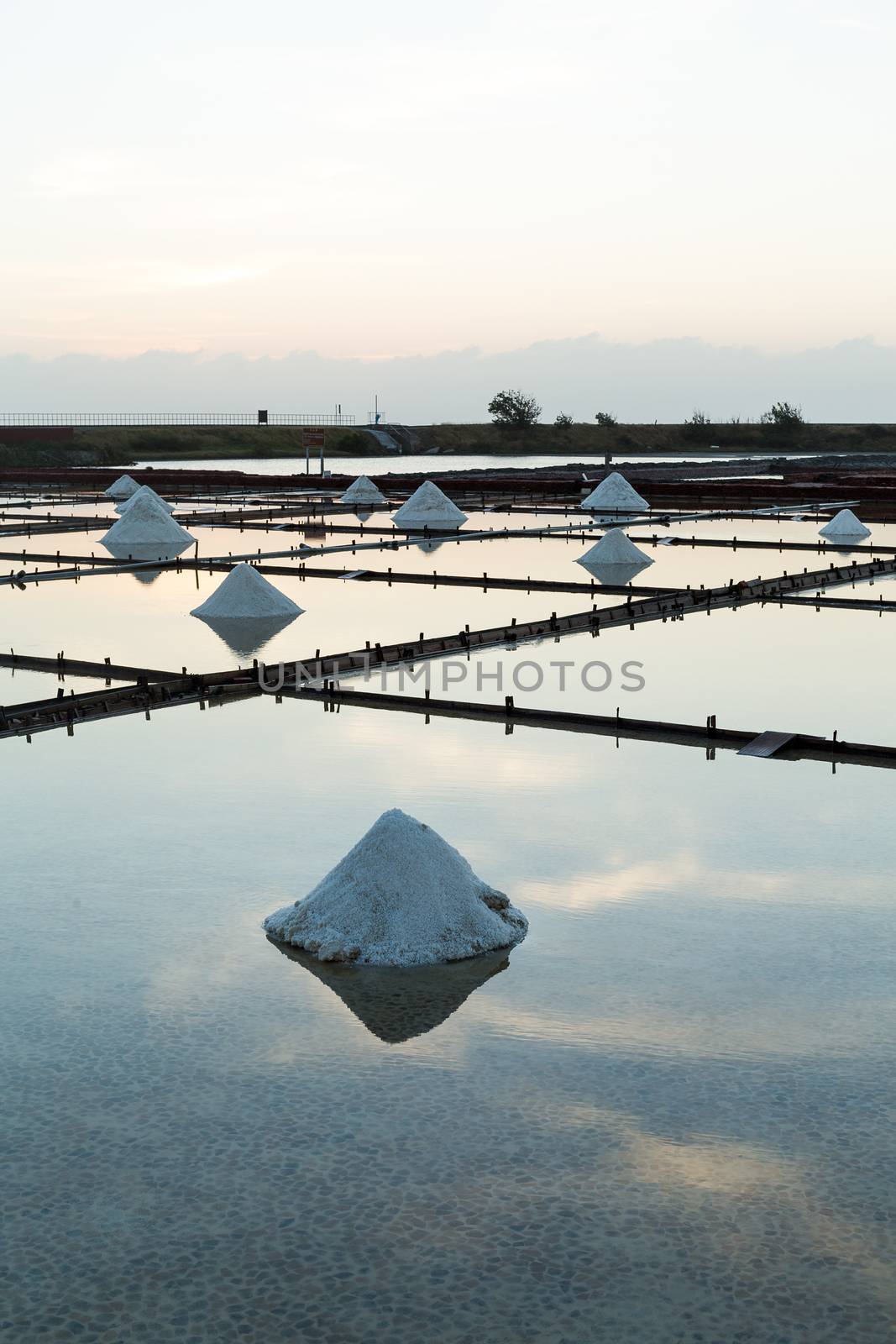 Salt pans in Tainan