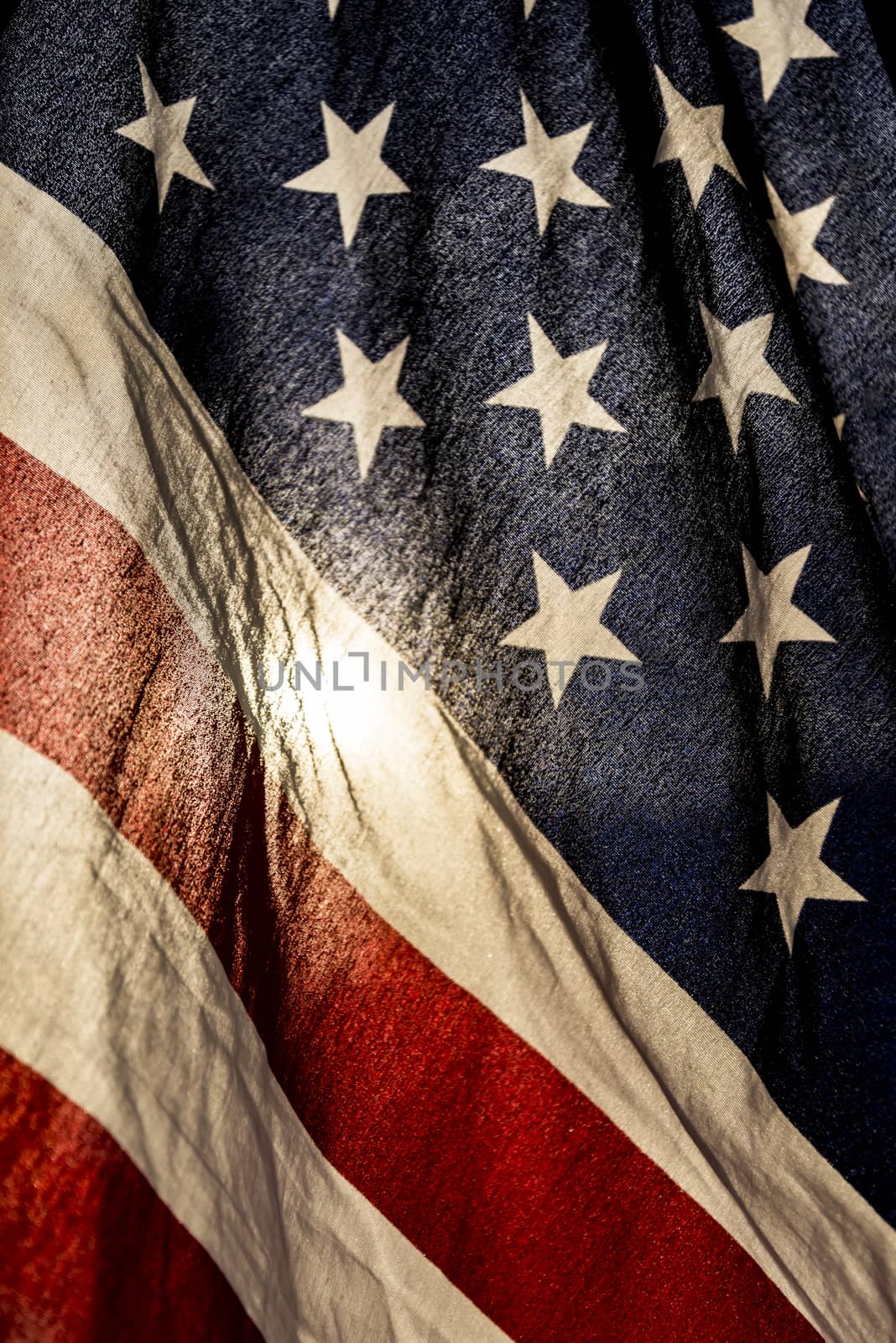 grunge American flag by edella