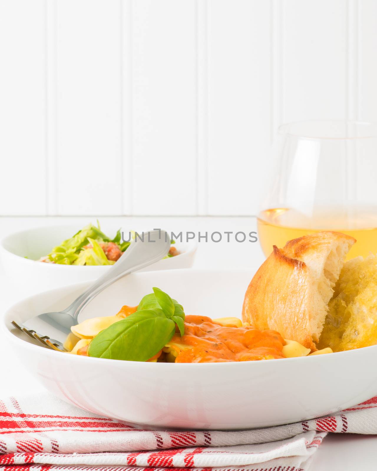 Tortelloni Meal Portrait by billberryphotography