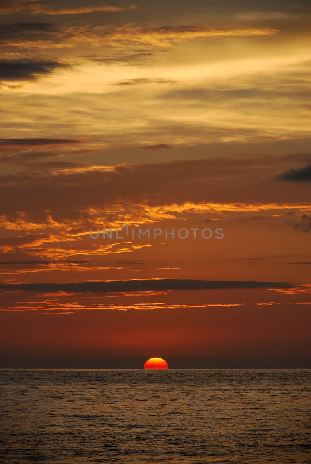 Puerto Vallarta is famous by its beautiful sunsets. This is one of them.