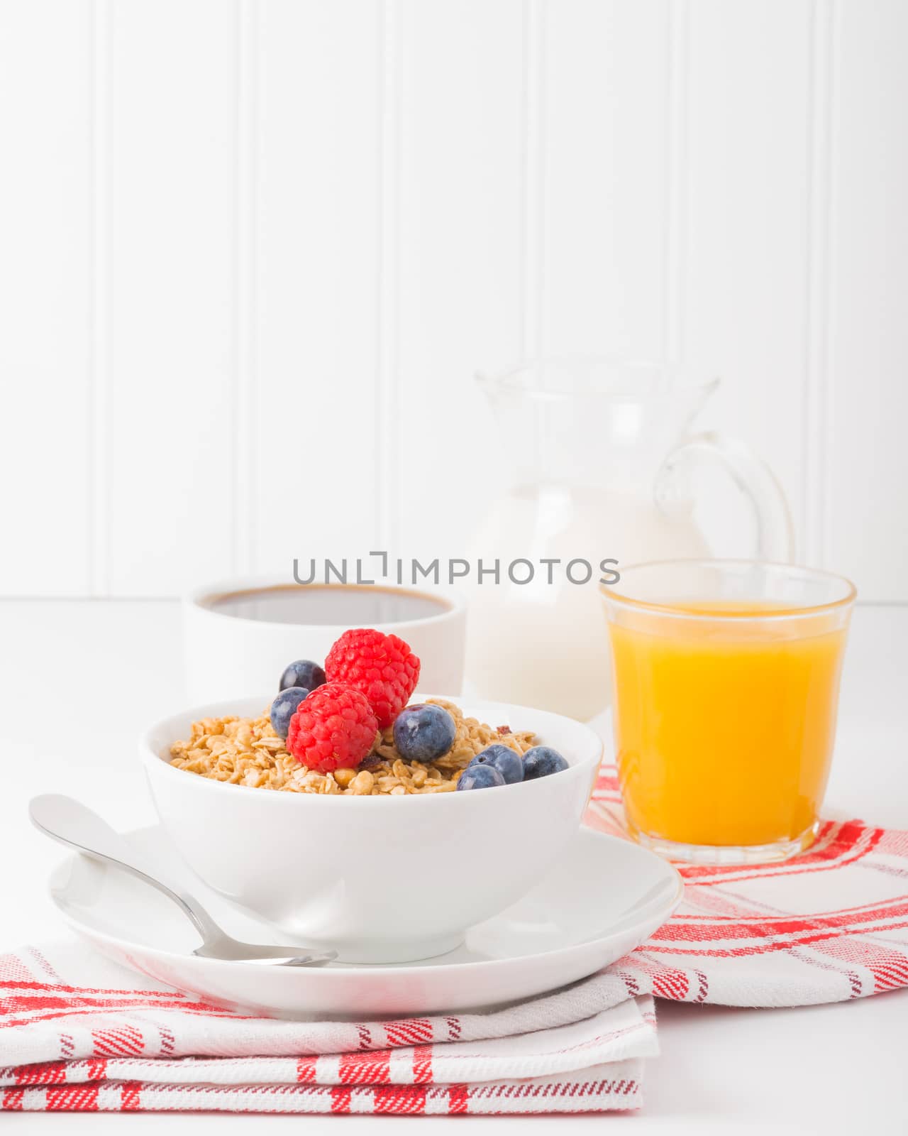 Bowl of Granola Portrait by billberryphotography