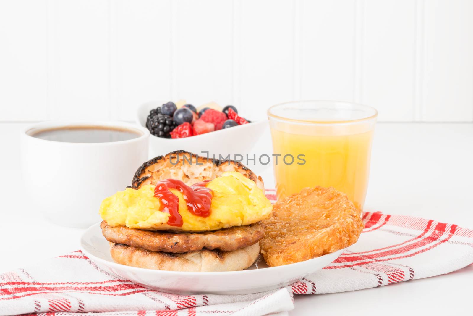 Breakfast Sandwich by billberryphotography