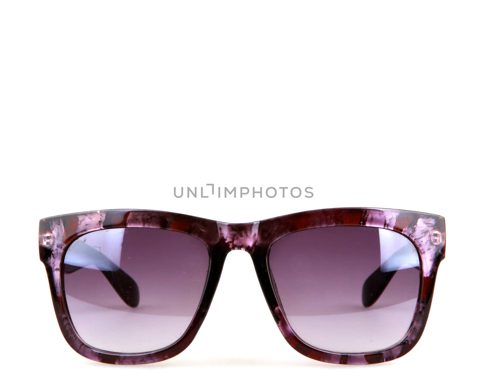 sunglasses isolated on white by nenov