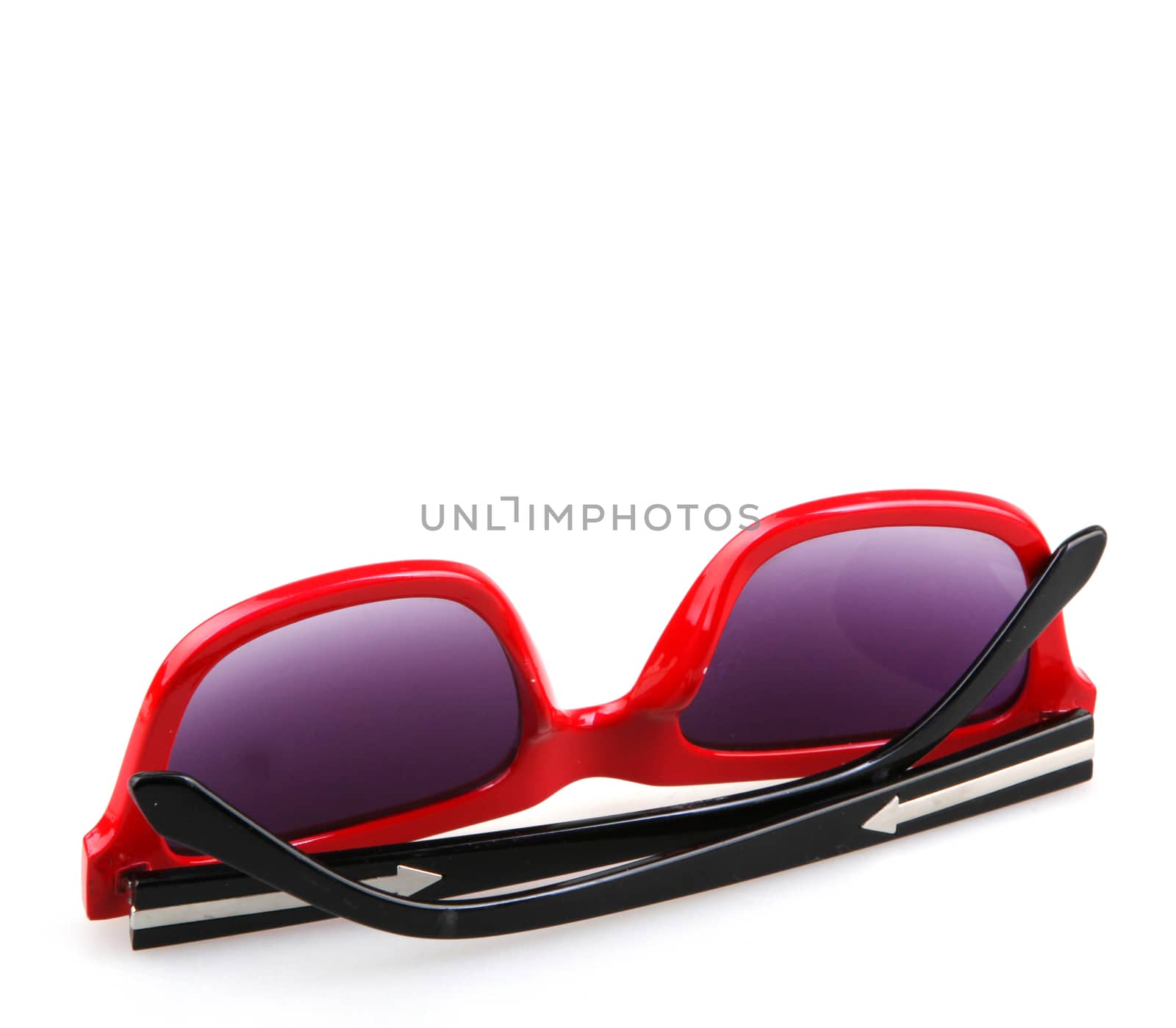 sunglasses isolated on white by nenov