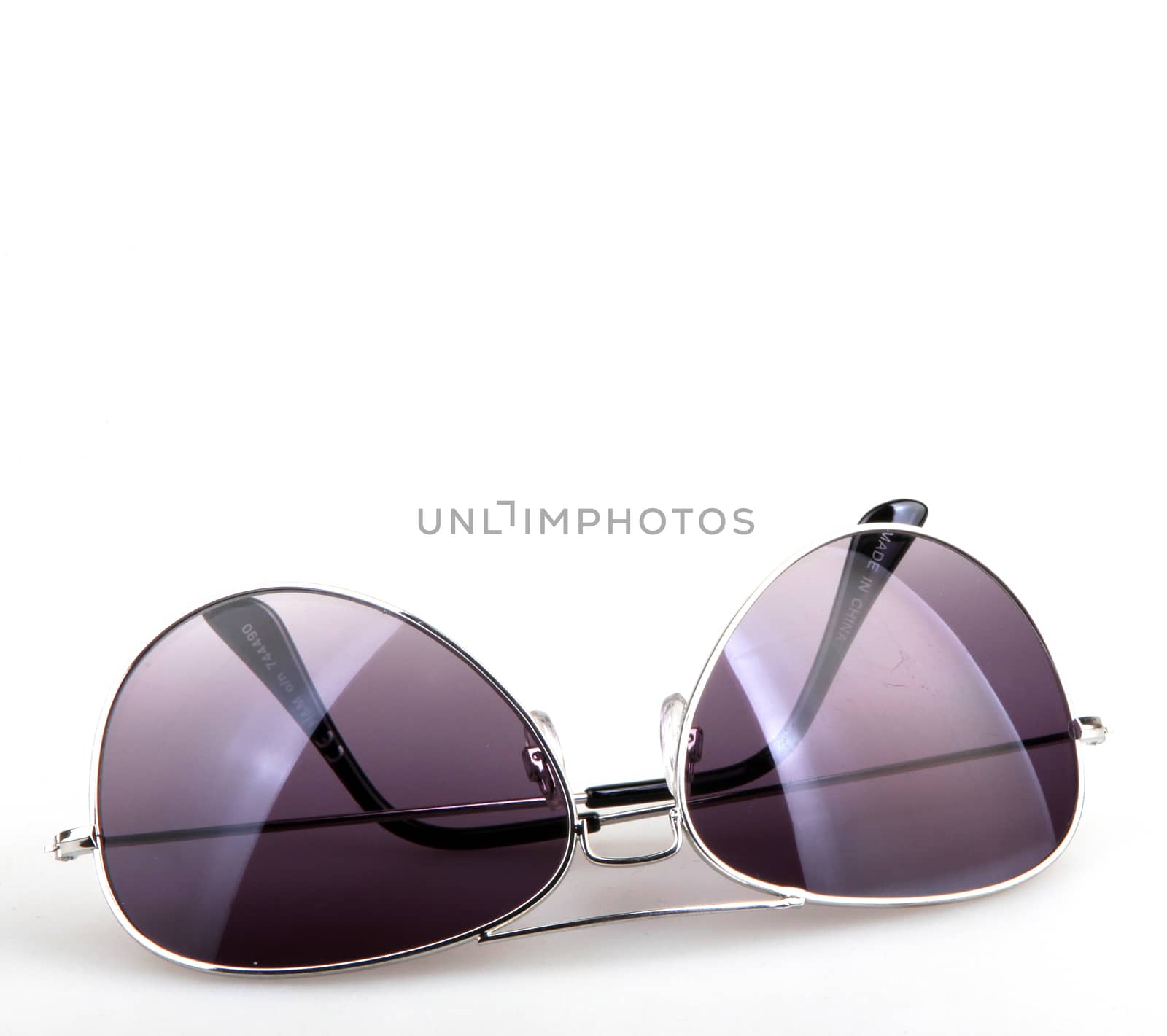 sunglasses isolated on white by nenov