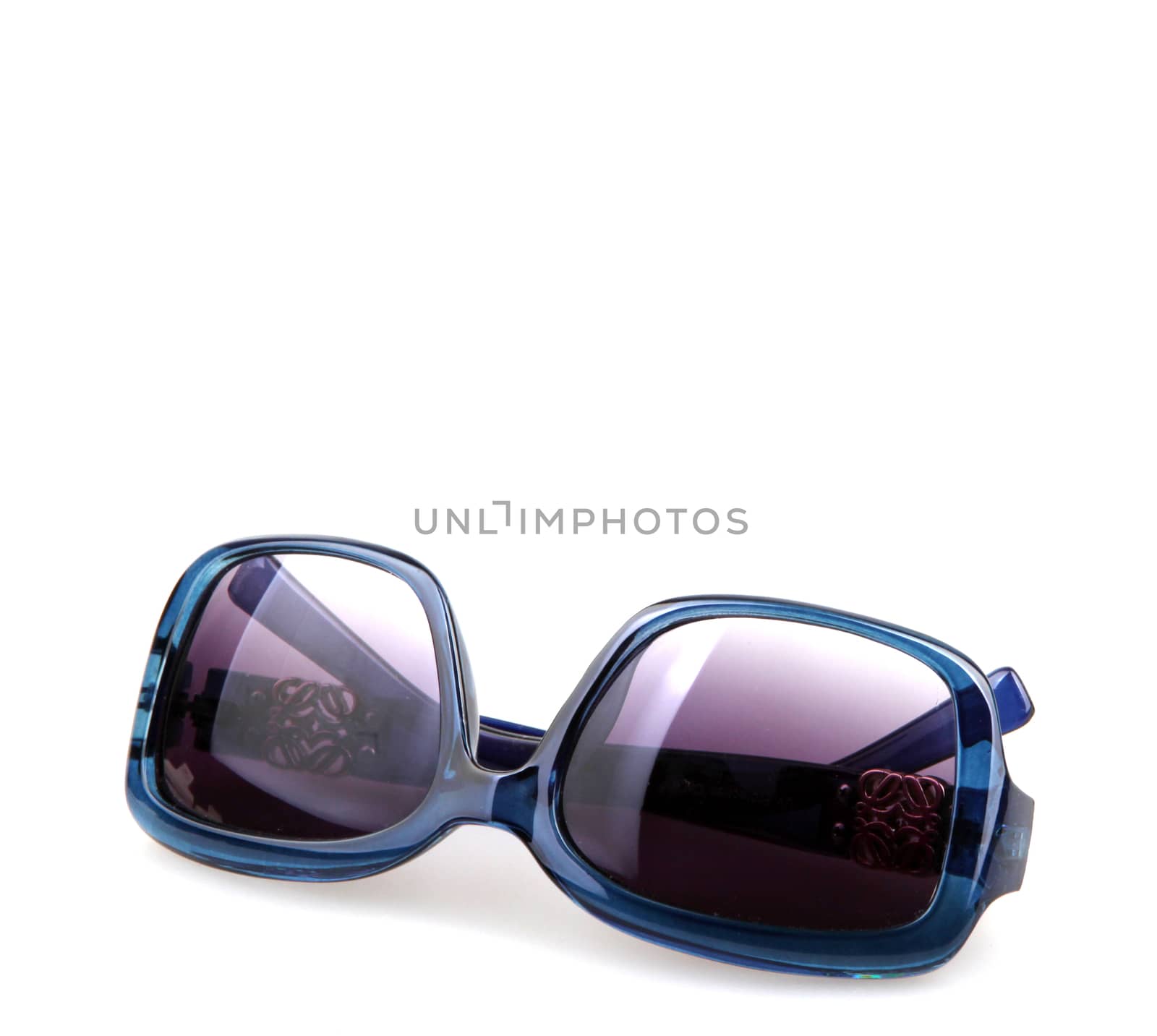 sunglasses isolated on white by nenov