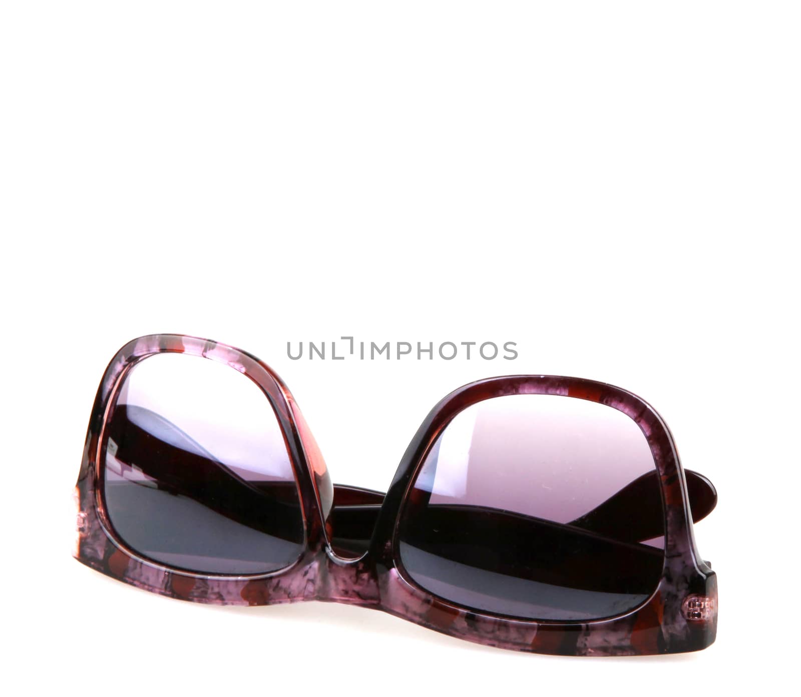 sunglasses isolated on white by nenov