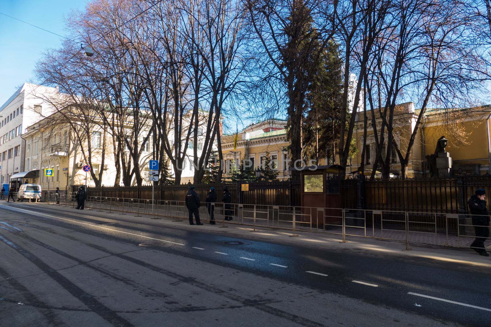 Ukrainian Embassy in Moscow, March 10, 2016