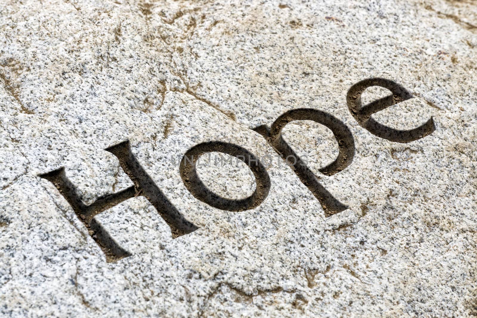 Hope Inscribed in Rock by wolterk