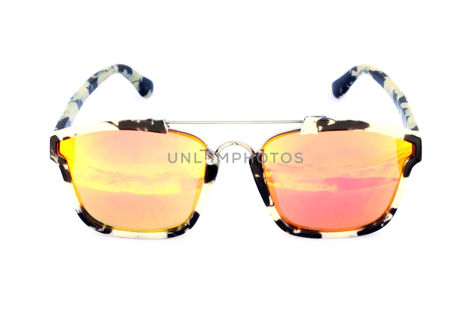 Image of sunglasses on a white background by yod67