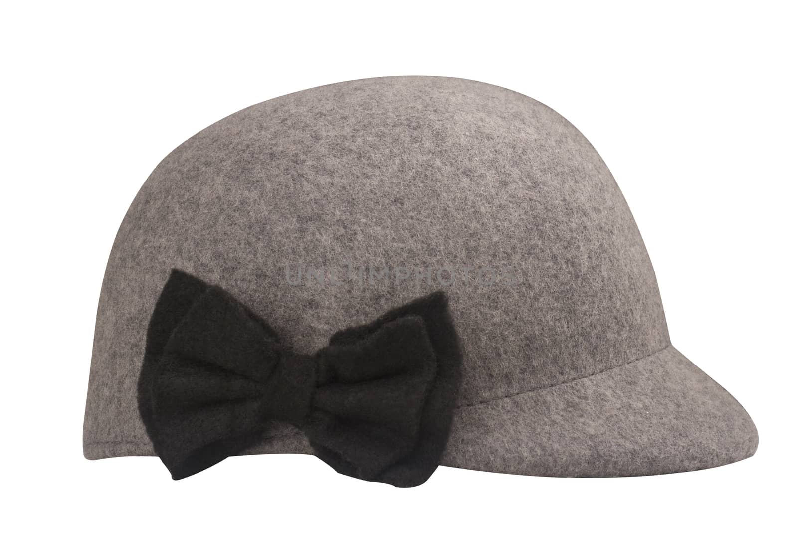 Grey wool riding hat by macondo