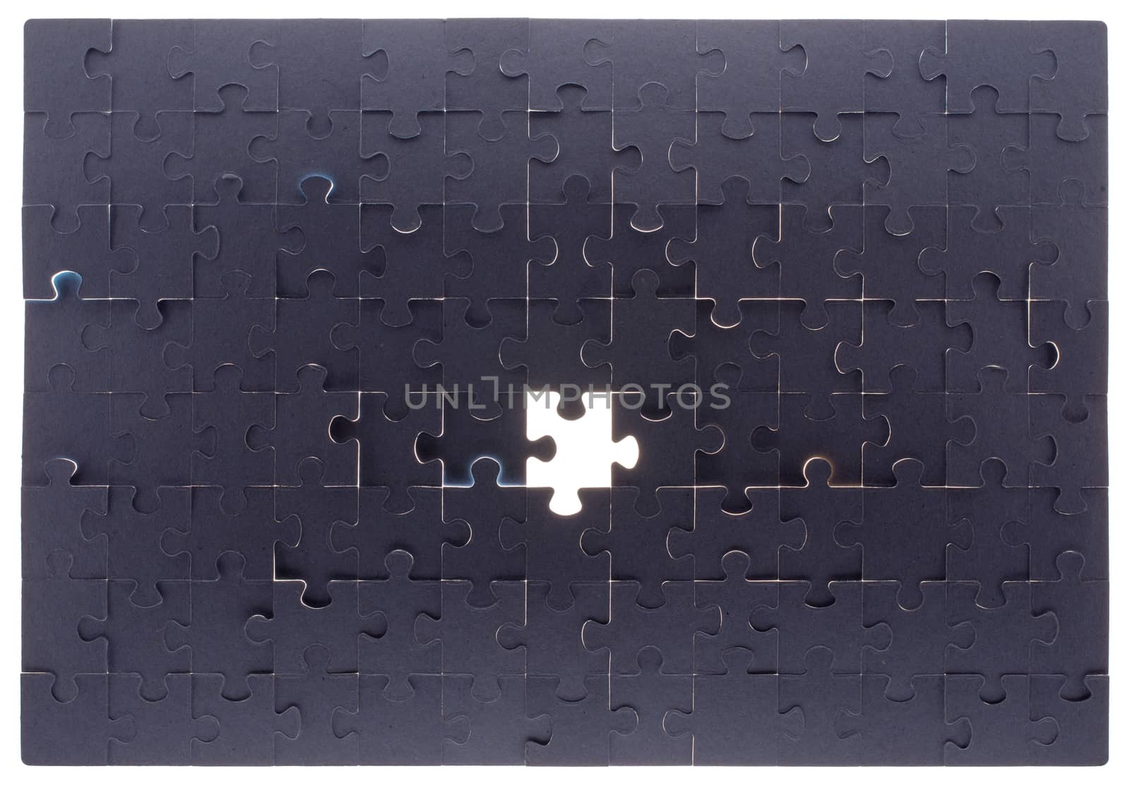 Grey puzzle background with empty space by cherezoff