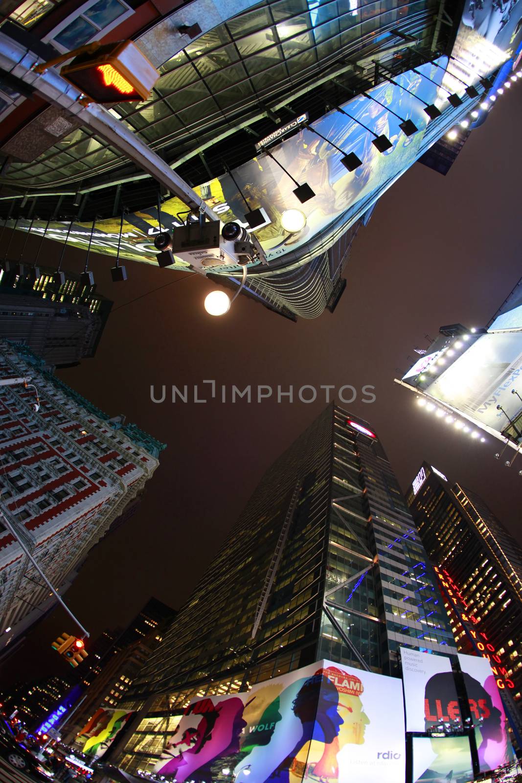 New York, USA - October 10, 2012: Times Square, featured with Broadway Theaters and huge number of LED signs, is a symbol of New York City and the United States, Manhattan, New York City