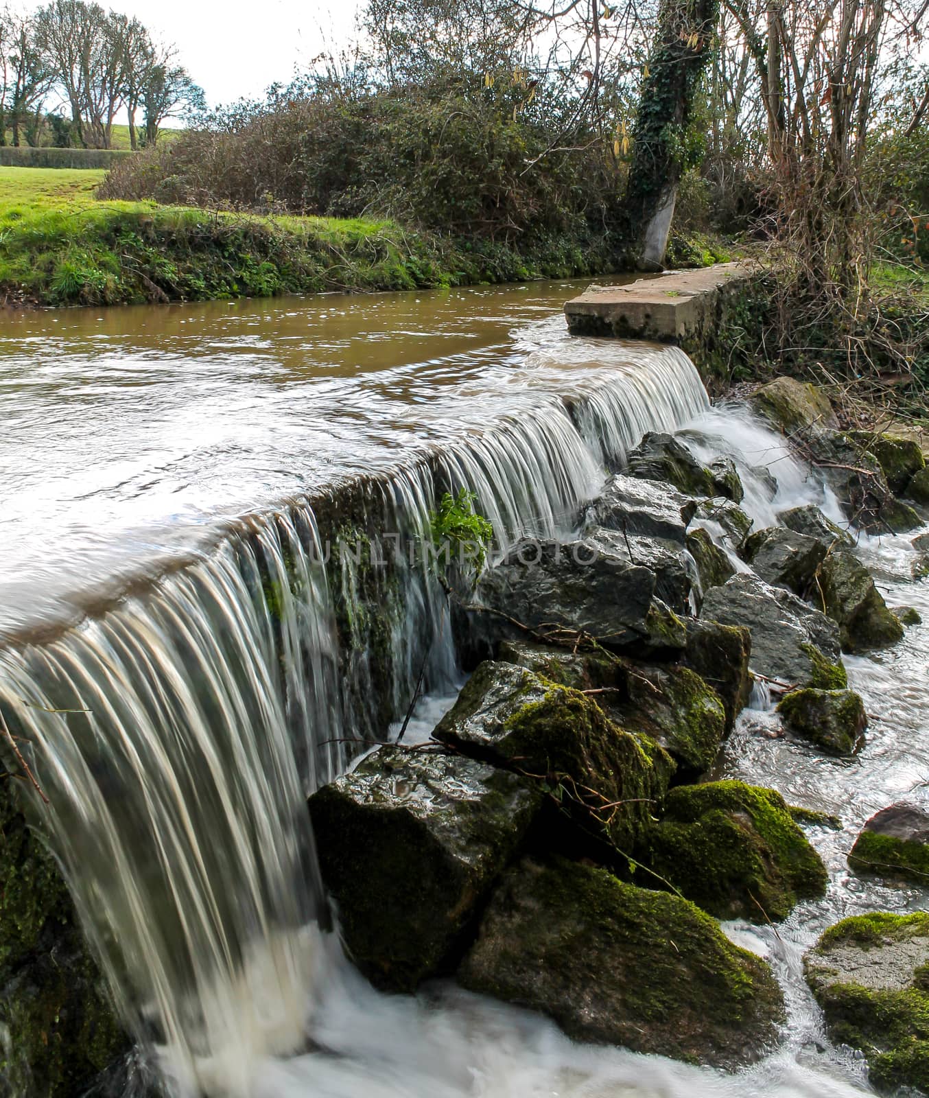 Waterfall in Somerset taken with a longer shutter speed.