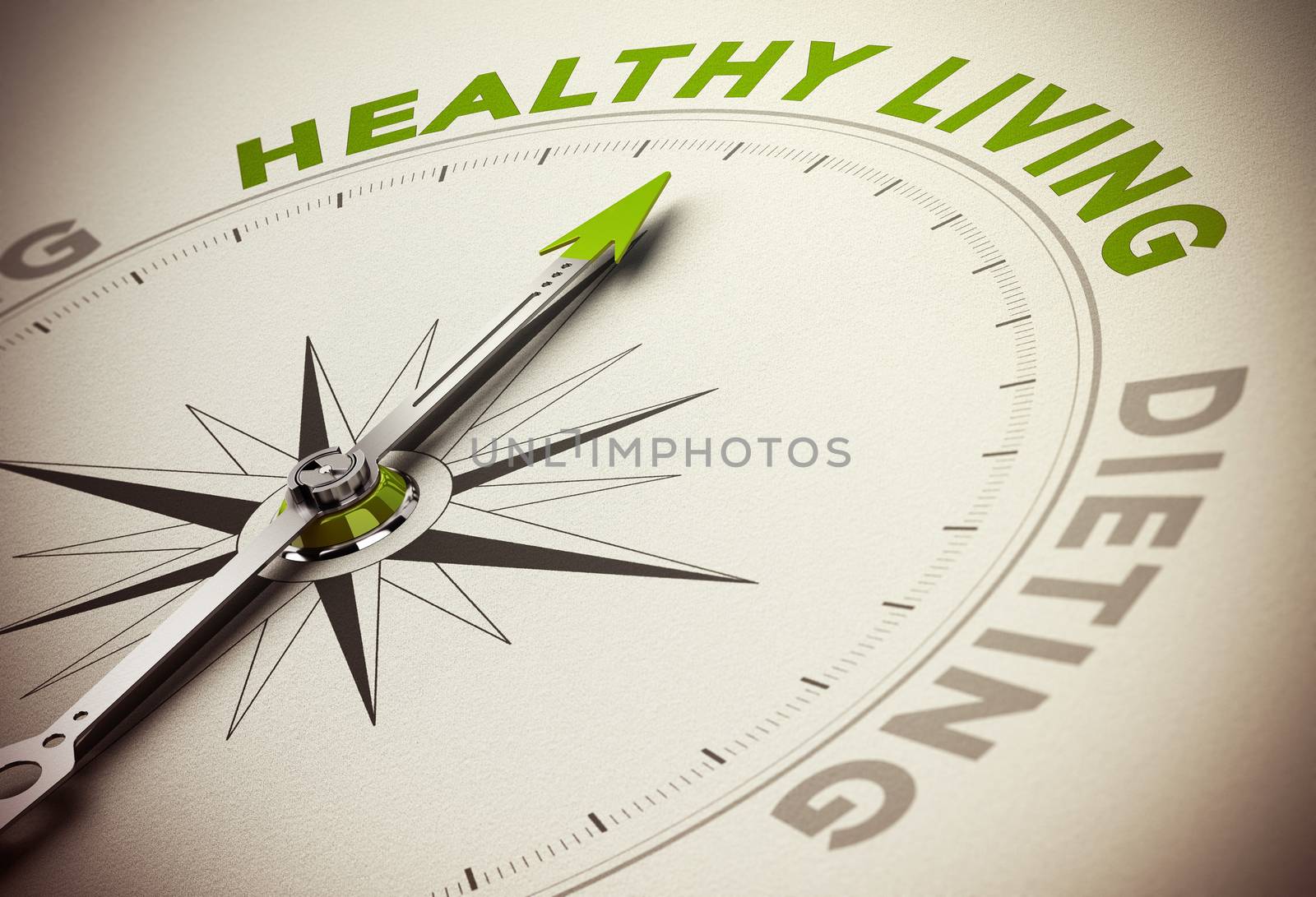 Healthy Life Style VS Diet Concept by Olivier-Le-Moal