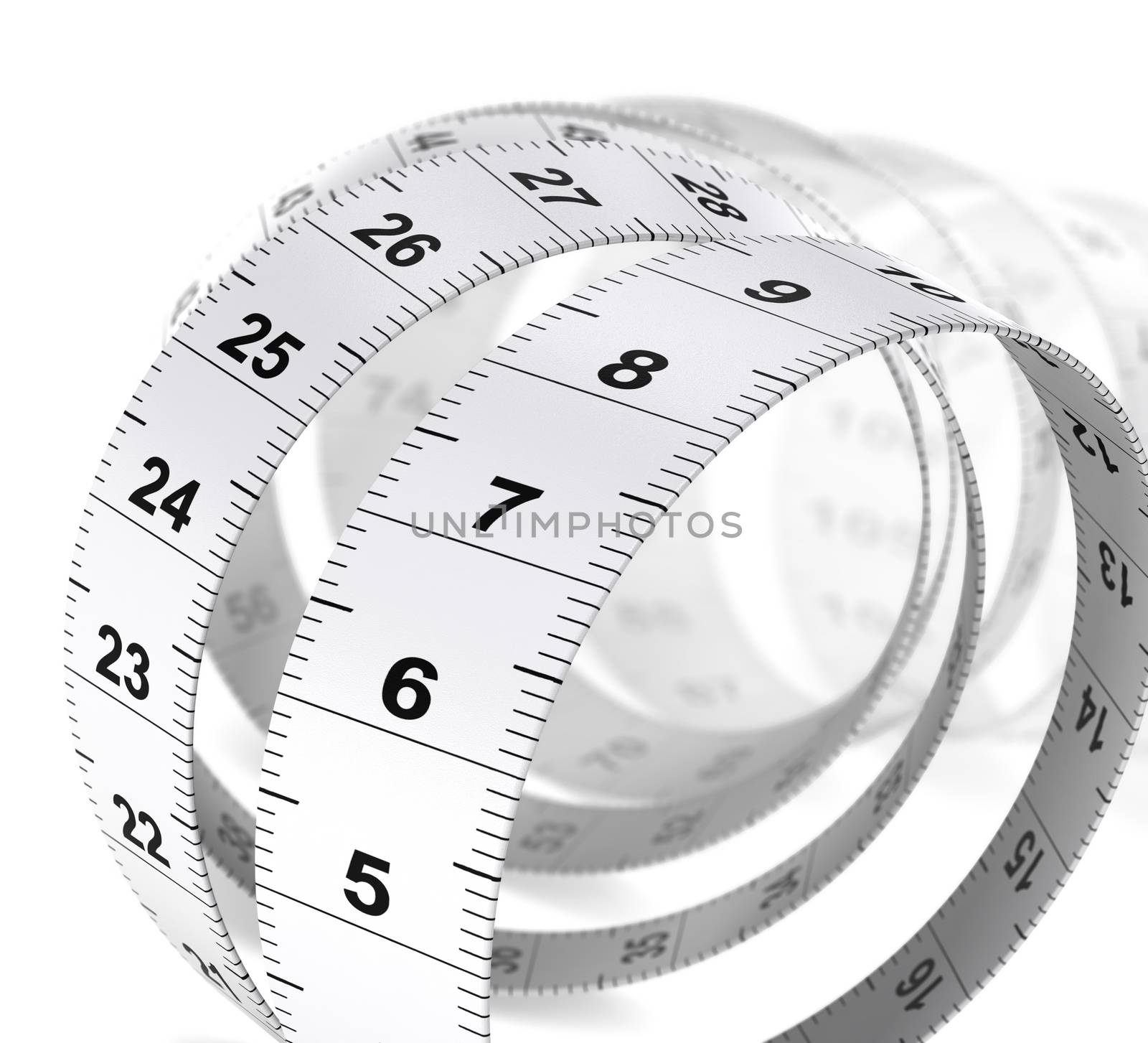 Weight Care Background - Tape Measure by Olivier-Le-Moal