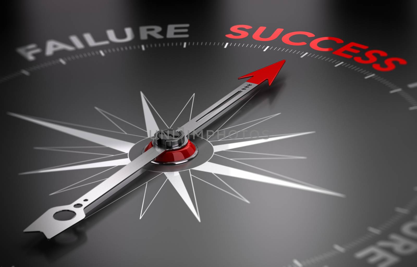 Be successful - Success vs Failure by Olivier-Le-Moal