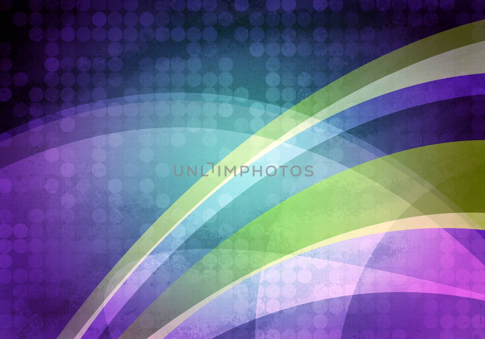 Abstract colorful background with spots and stripes