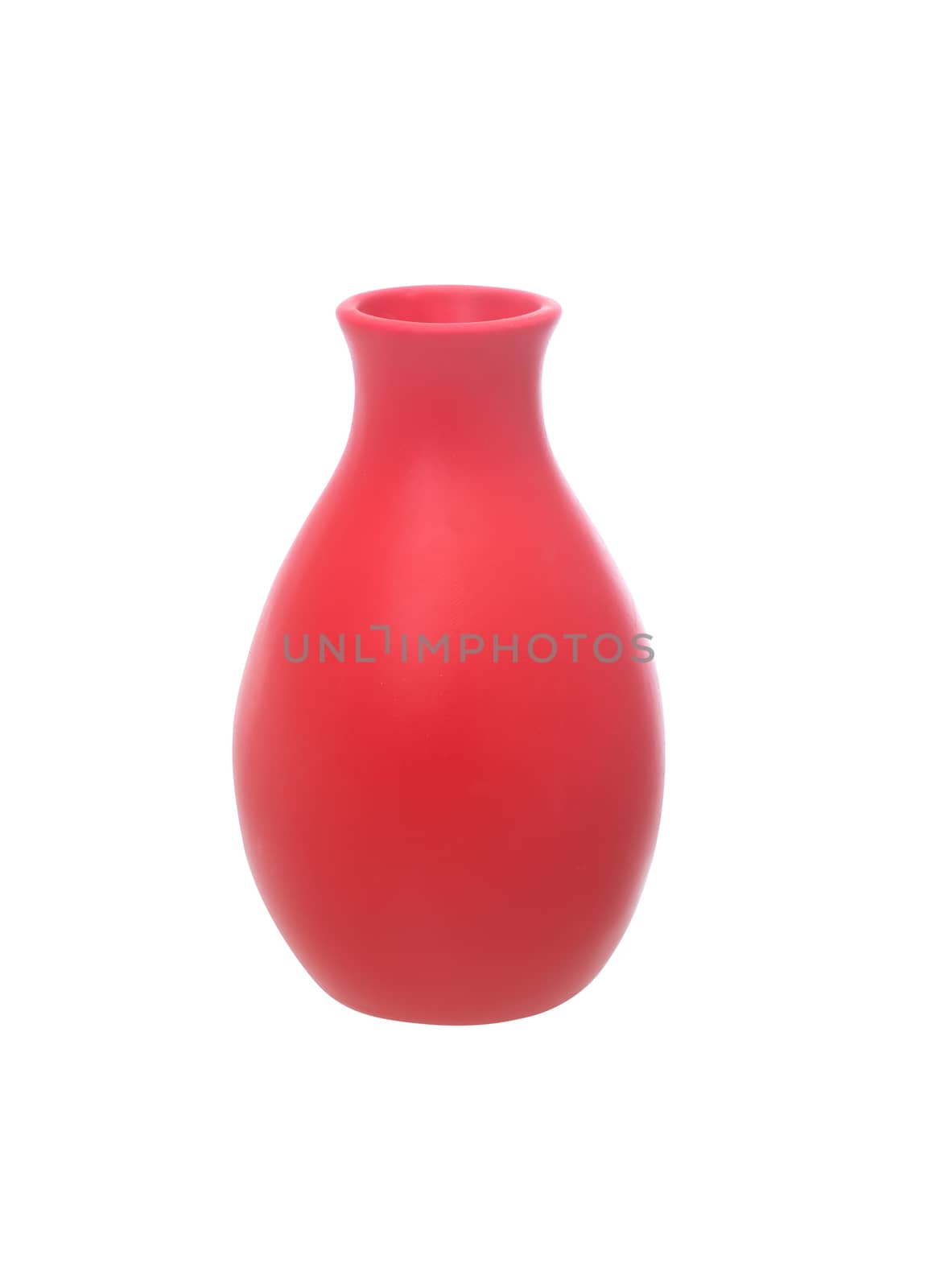 Red Ceramic Vase by kvkirillov