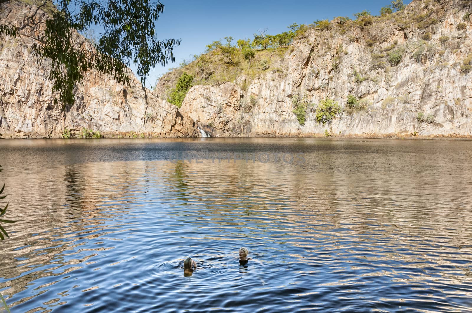 a water pool at Litchfield national park, australia