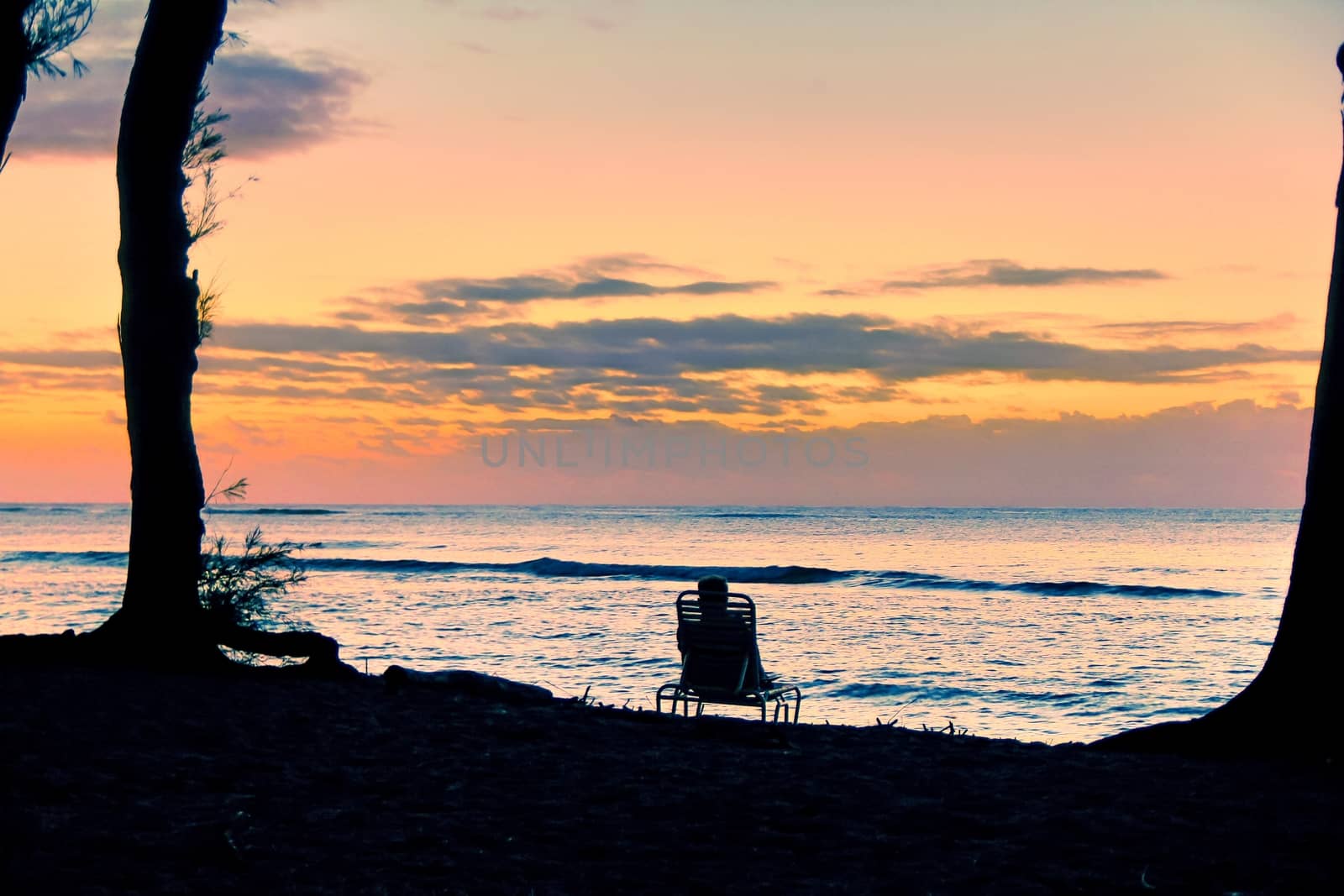 sweet beach sunrise at Kauai, Hawaii, USA by Timmi