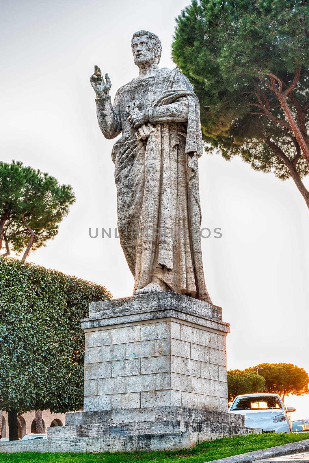 St Peters Monument, EUR district in Rome, Italy by marcorubino