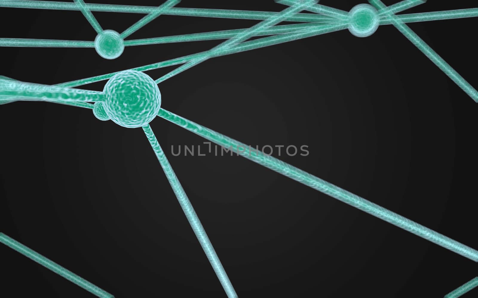 Science Molecule DNA Model Structure by teerawit