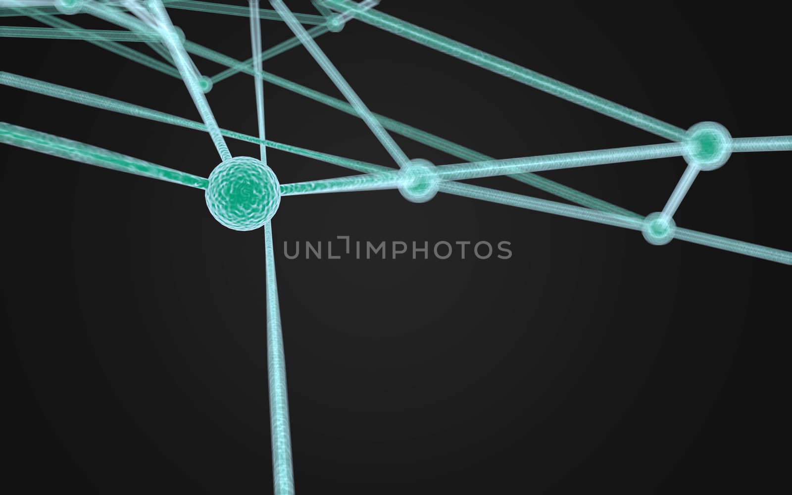 Science Molecule DNA Model Structure by teerawit