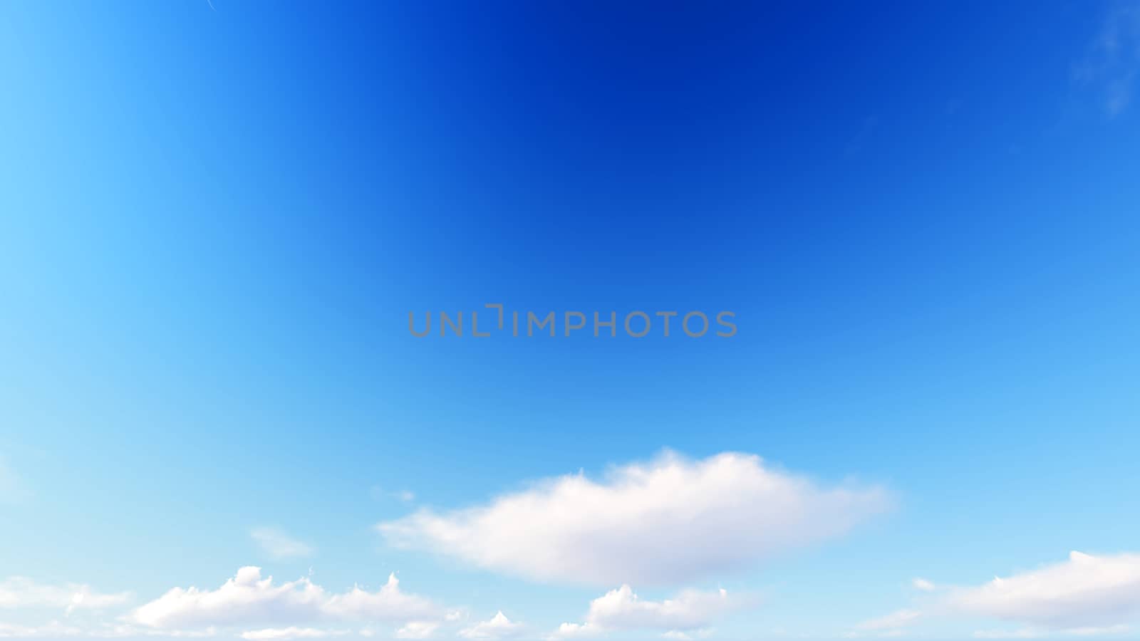 Cloudy blue sky abstract background, 3d illustration by teerawit