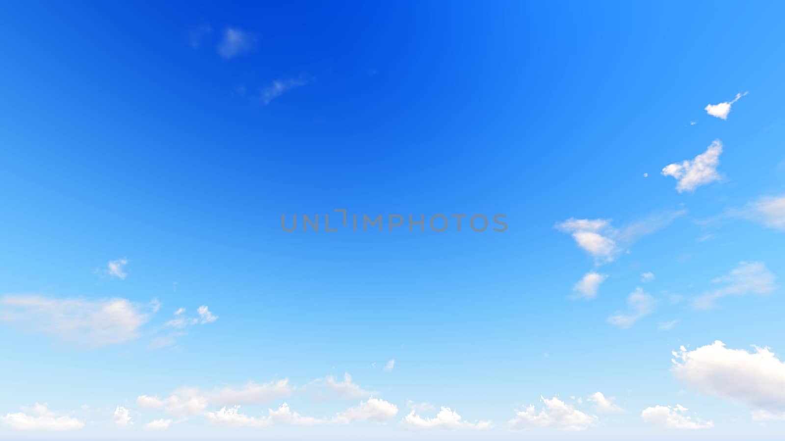 Cloudy blue sky abstract background, 3d illustration by teerawit