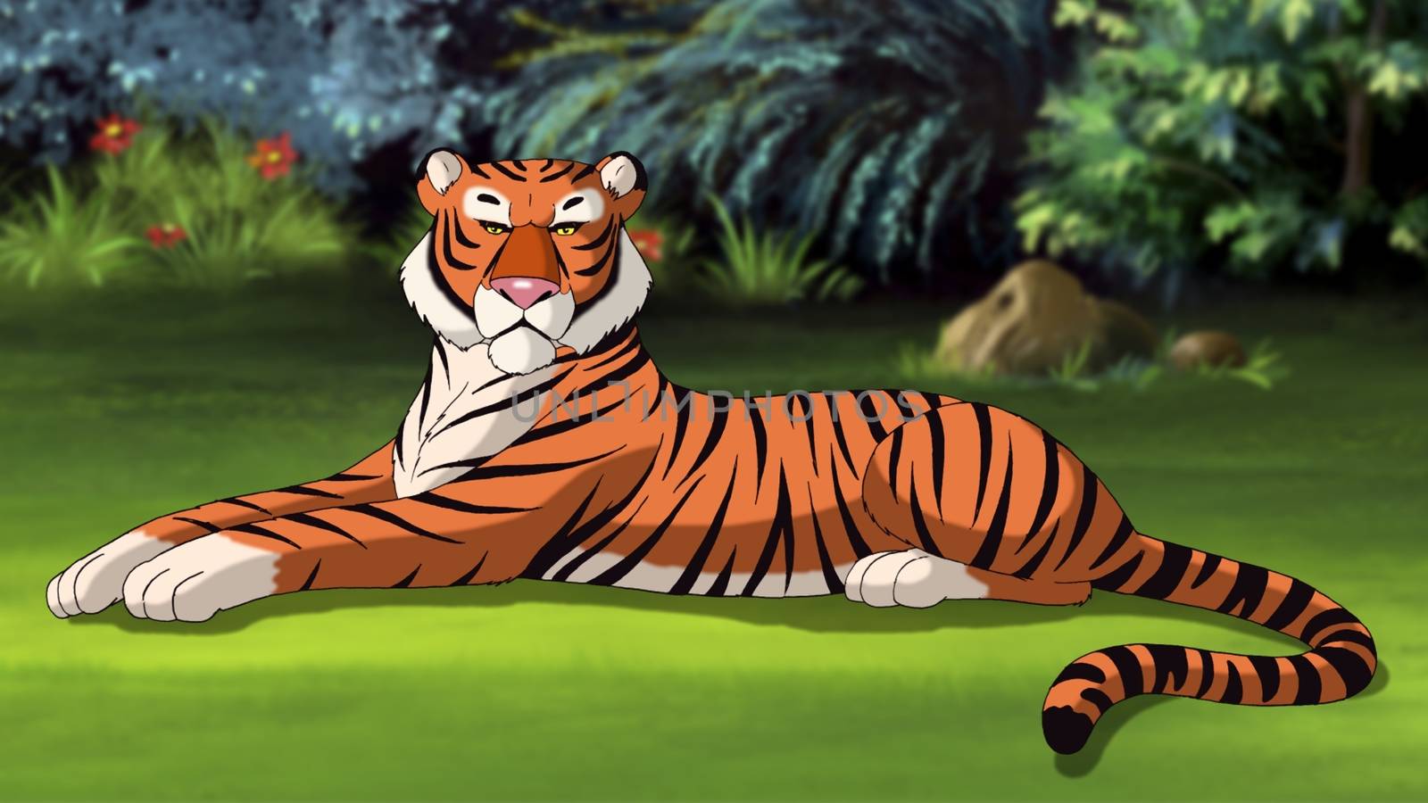 Bengal Tiger Image by Multipedia
