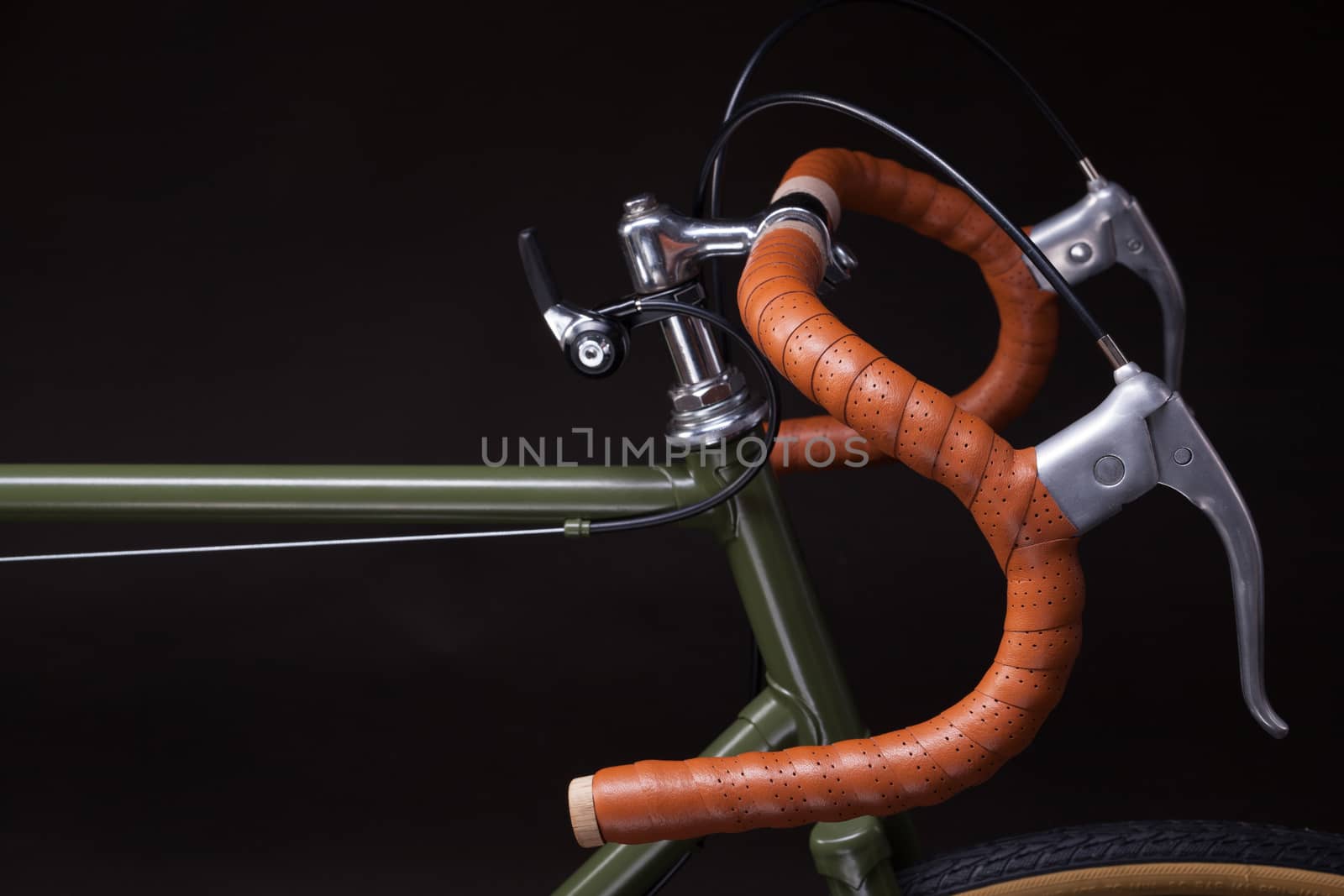 Vintage bicycle handlebar by igor_stramyk