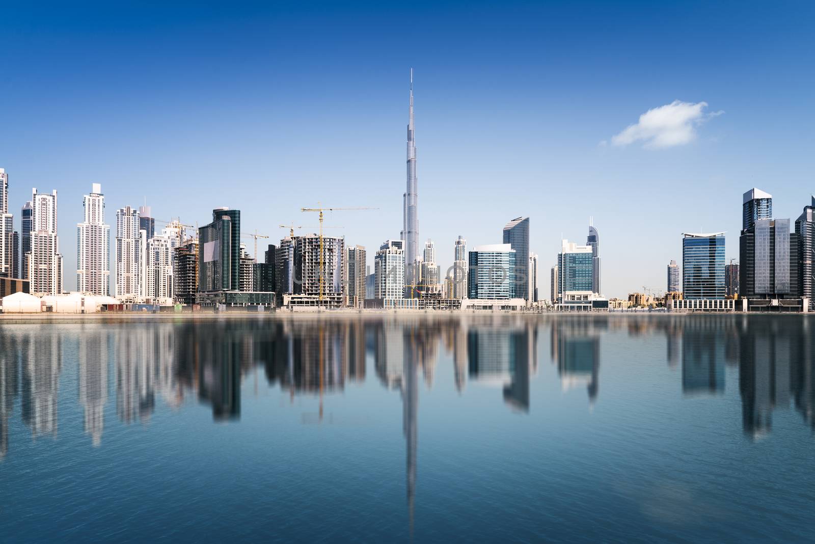 Dubai skyline, United Arab Emirates