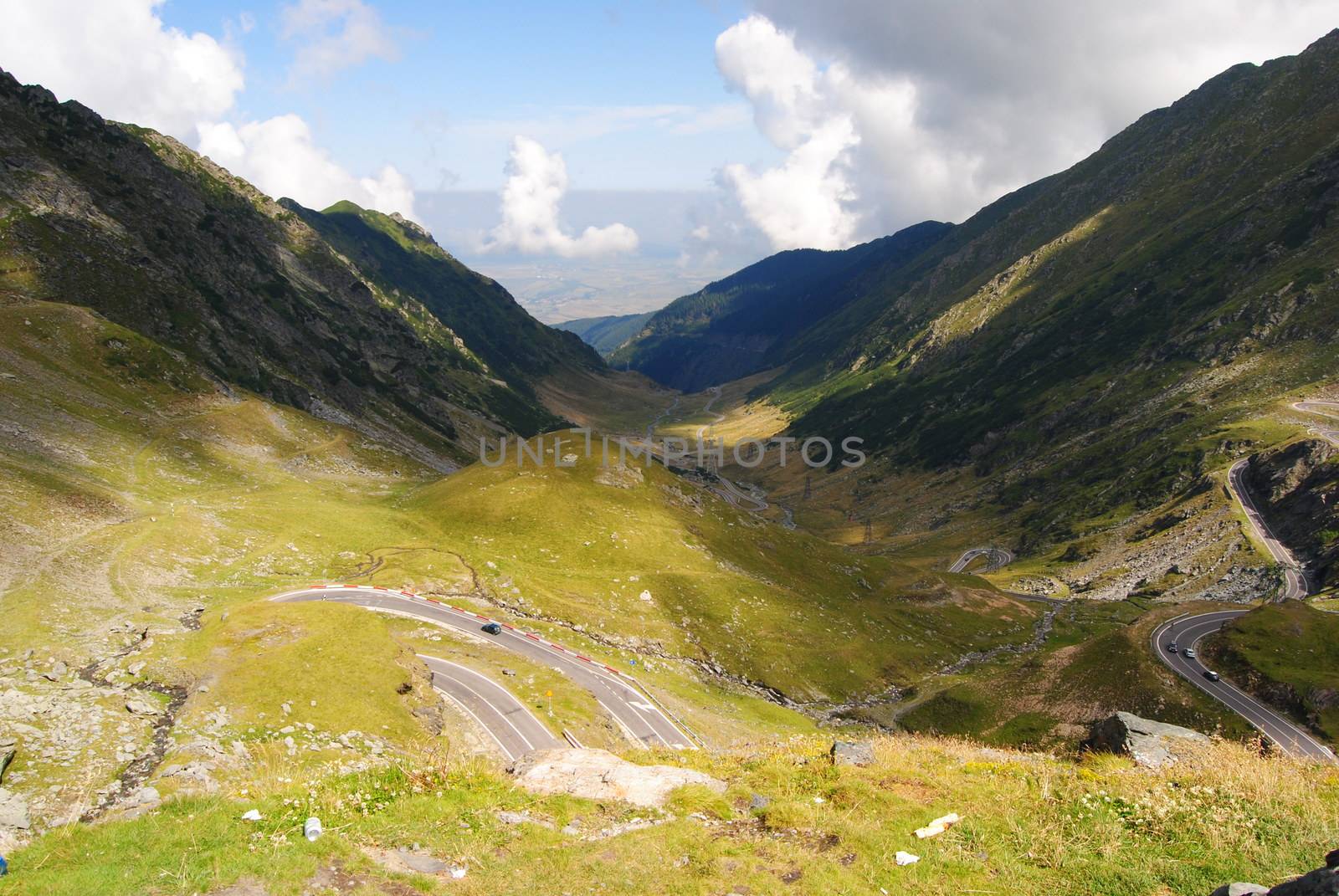 Transfagarasan mountain road, Romanian Carpathians