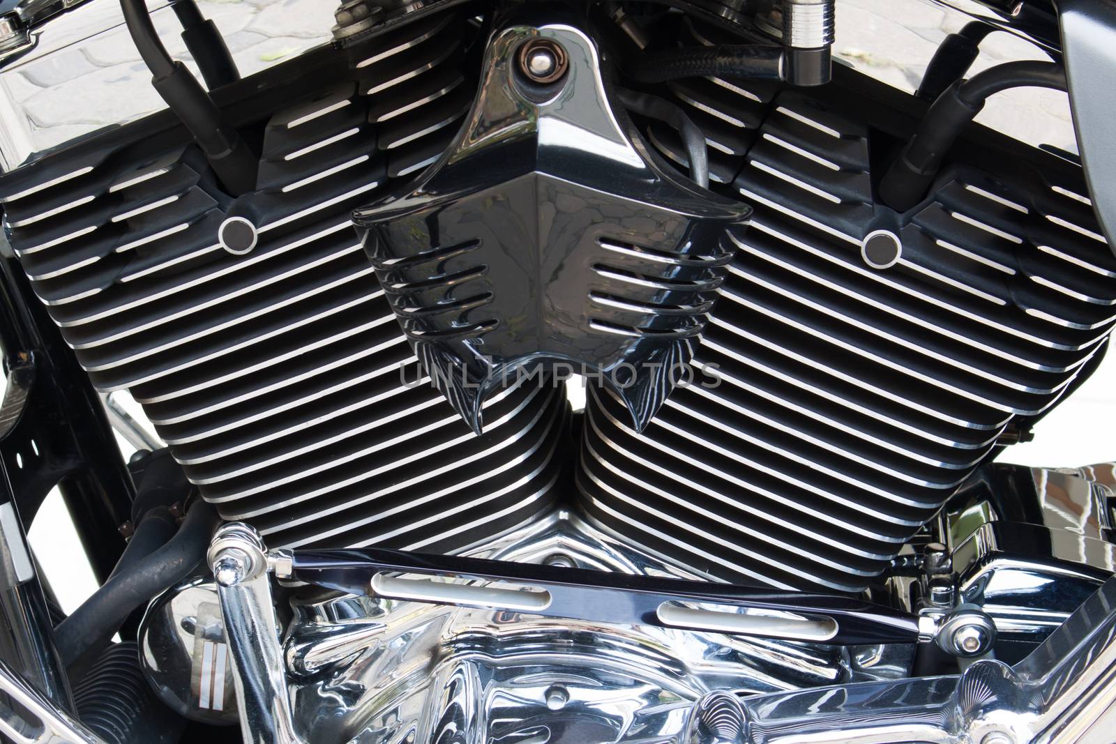 Motor bike detail background