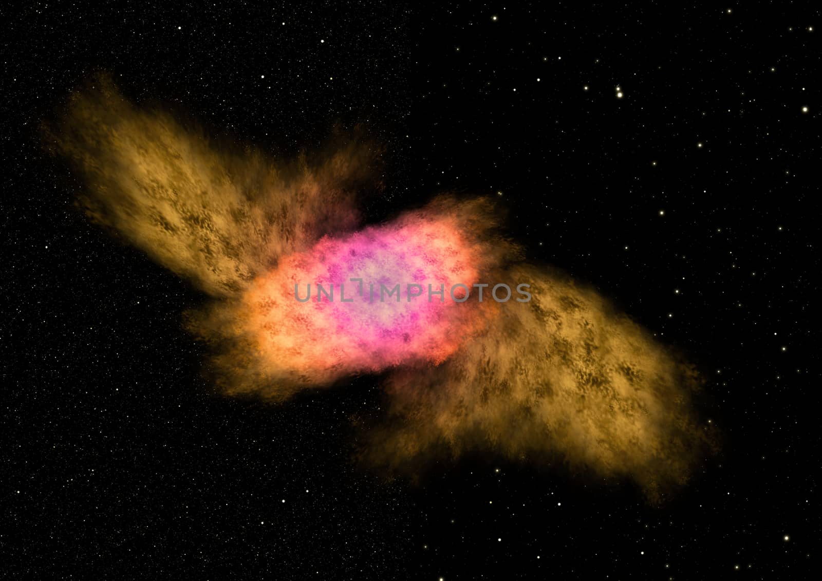 Small part of an infinite star field of space in the Universe. "Elements of this image furnished by NASA".