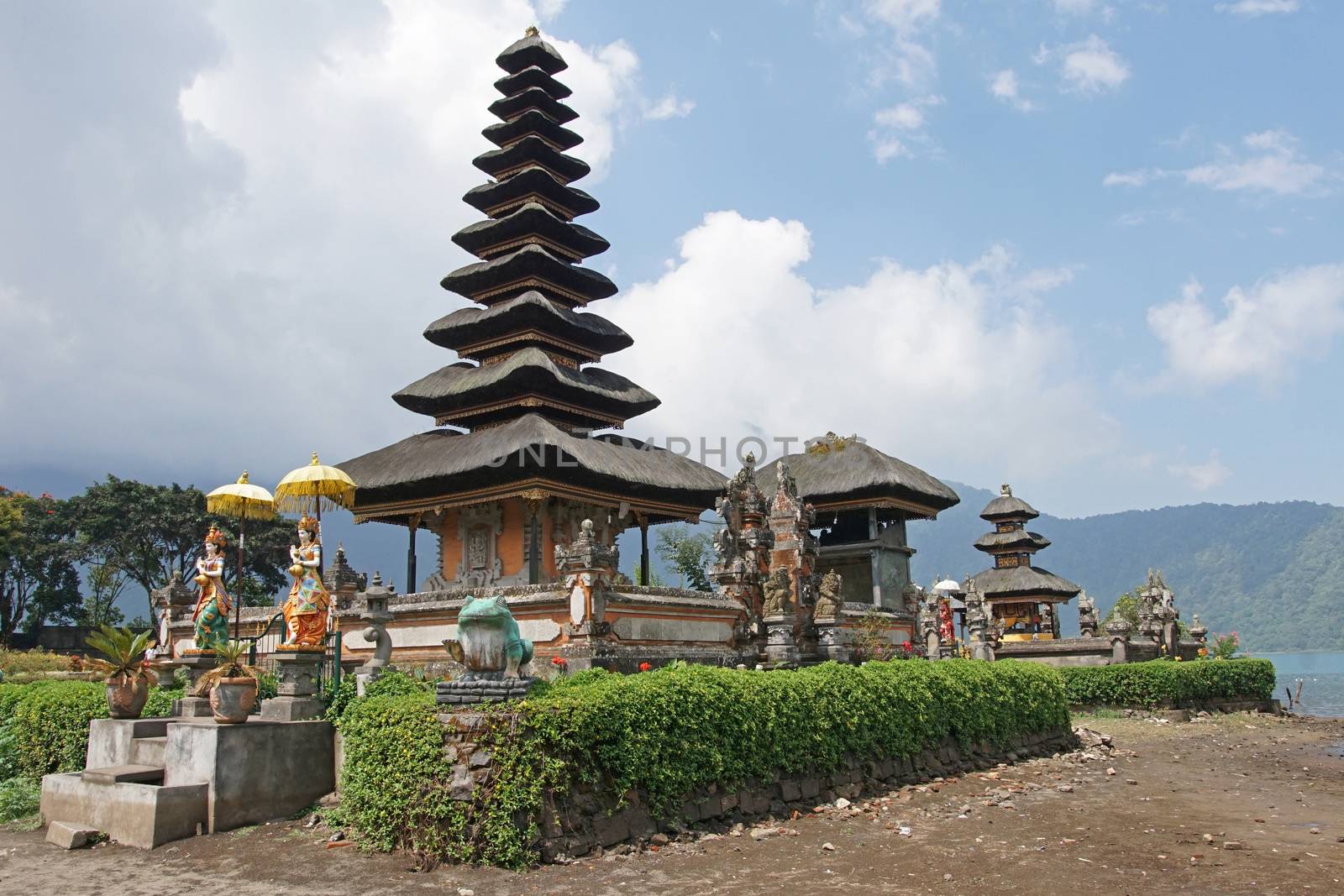 BALI, INDONESIA - DECEMBER 02, 2015: Pura Ulun Danu Bratan, one of the sights of Bali on December 02, 2015 in Bali, Indonesia